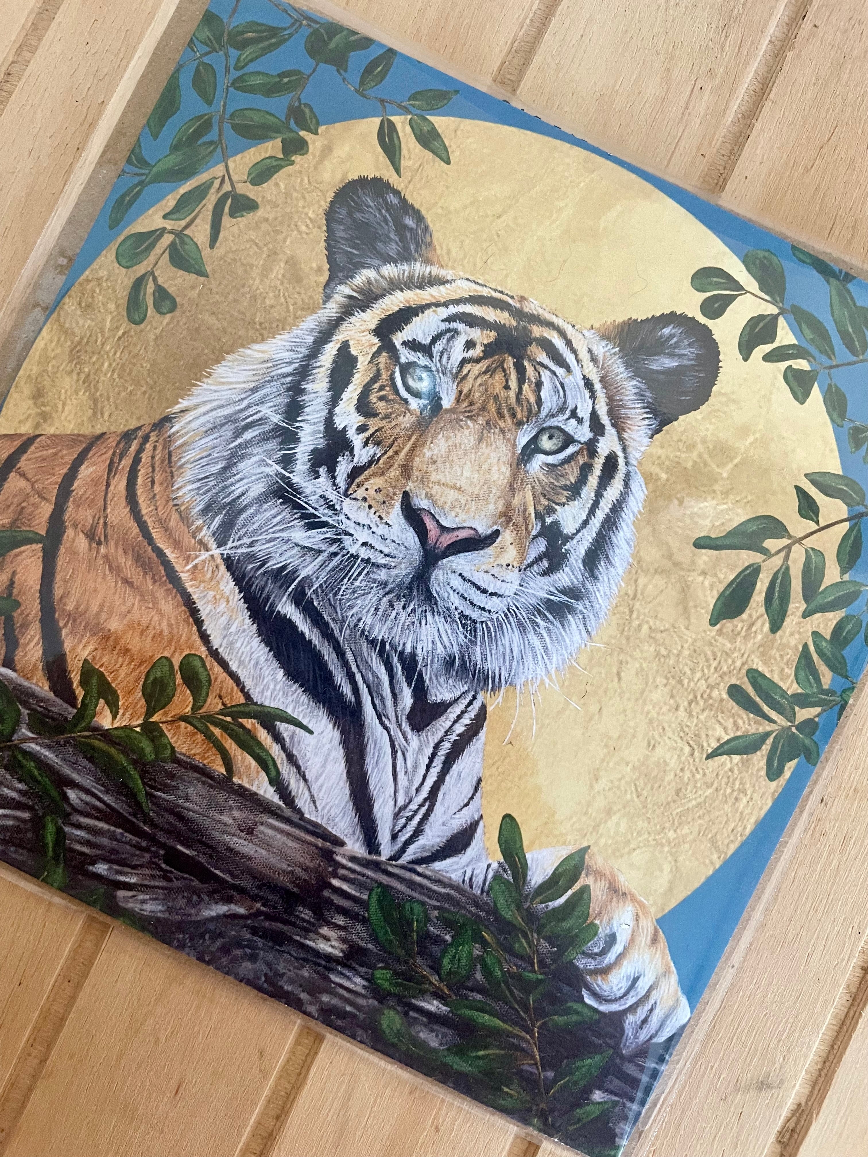 Tiger Greeting Card